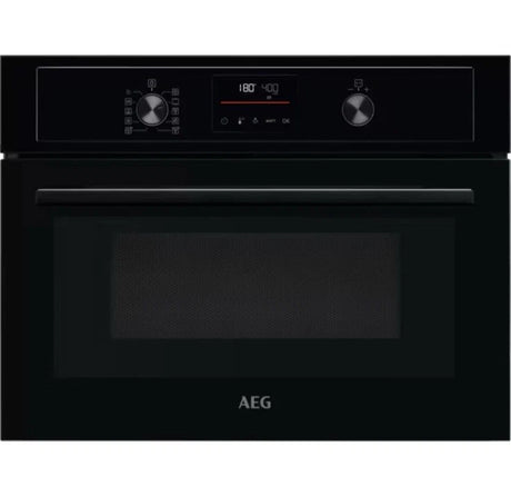 AEG KMX365060B (92) Built-In Combination Microwave Oven in Black - (Ex Display) - HW182292