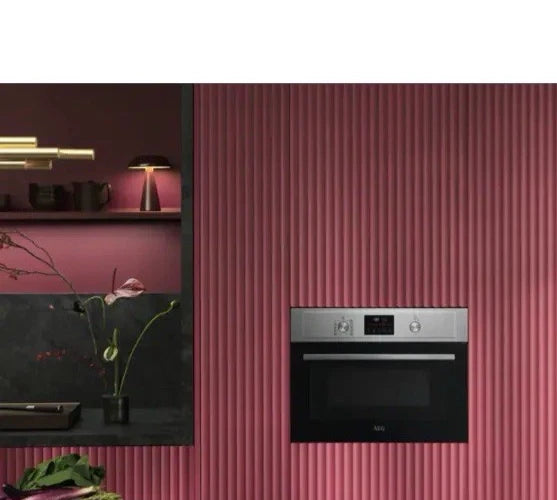 AEG KMX365060M (77) Built-In Combination Microwave Oven in Stainless Steel - (Blemished) - HW182477