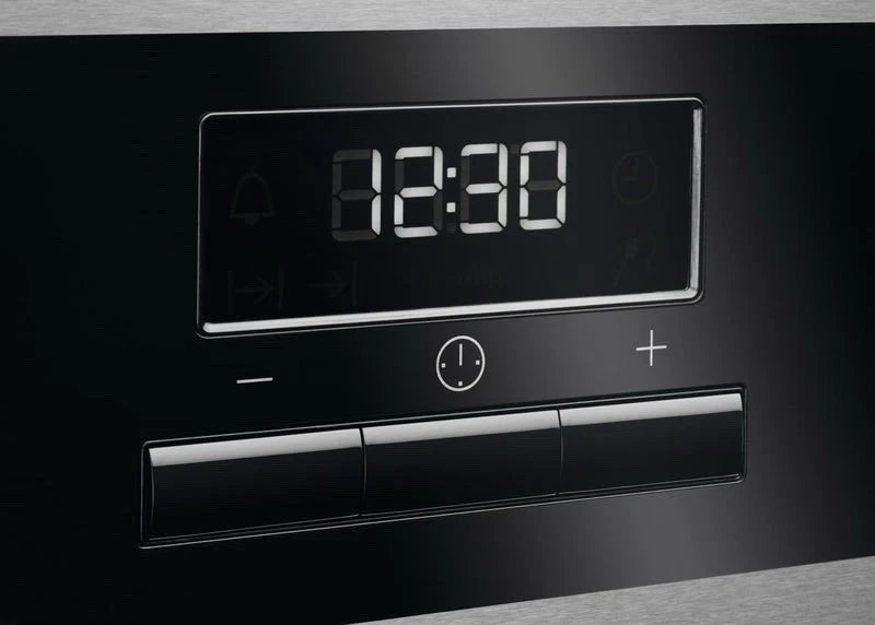 AEG 6000 DEB331010M (25) SurroundCook Clean Enamel Electric Double Built In Oven in Stainless Steel - A/A Rated - (Ex Display) - HW182425